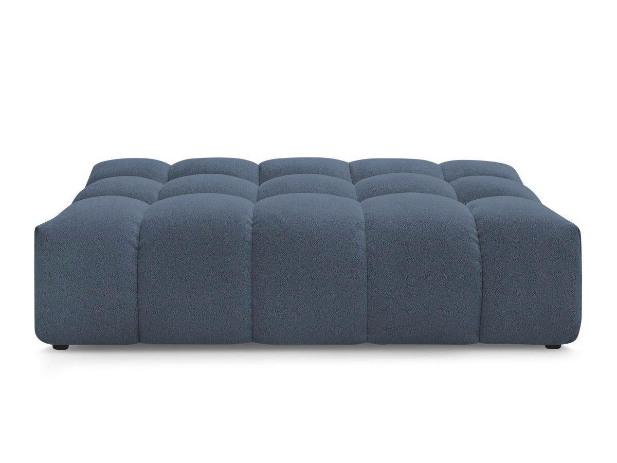 Thumbnail - Hocker Everest, Dunkelblau, Textil, rechteckig, 166x100x40 cm, Wohnzimmer, Hocker, Sitzhocker