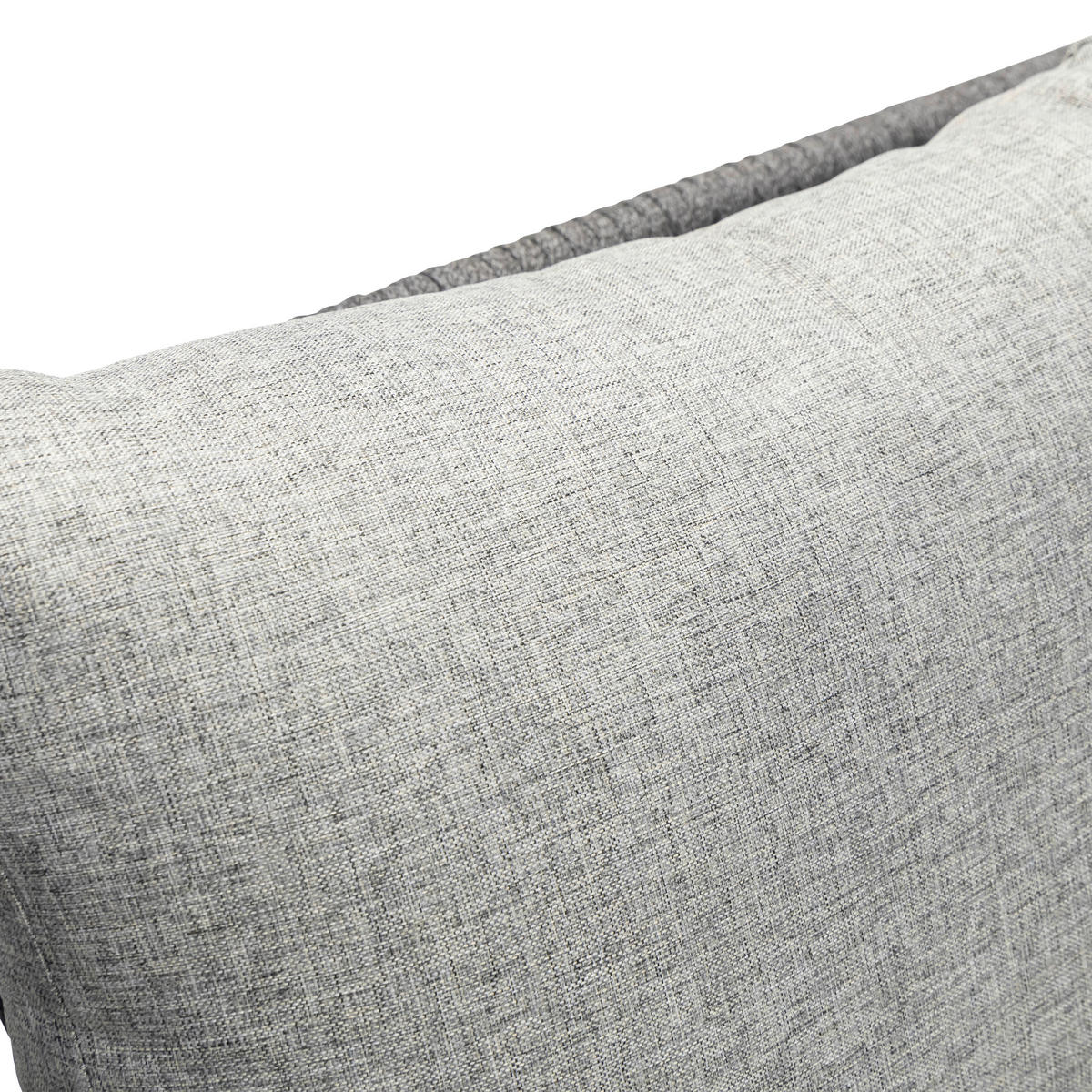 LOUNGEGARNITUR Aluminium  - Dunkelgrau/Anthrazit, MODERN, Kunststoff/Metall (185/65/75cm) - Ambia Garden