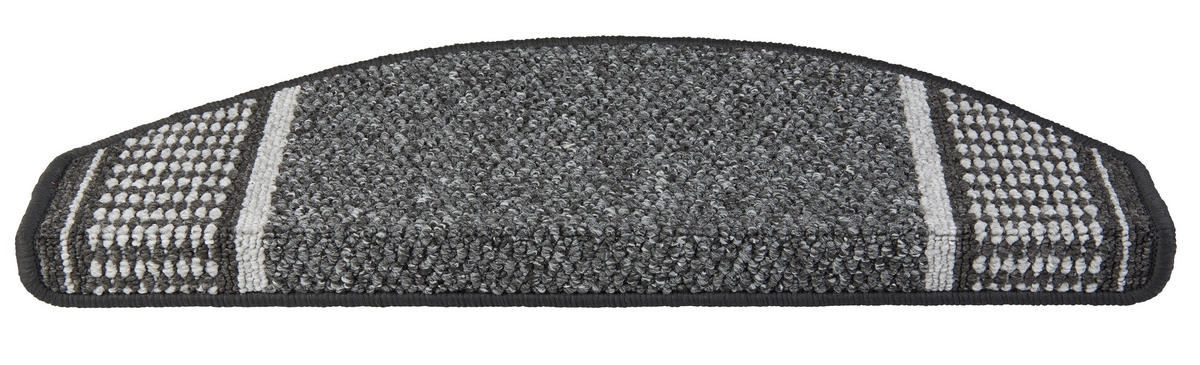 STUFENMATTE in Anthrazit  - Anthrazit, KONVENTIONELL, Textil (28/65cm) - Esposa