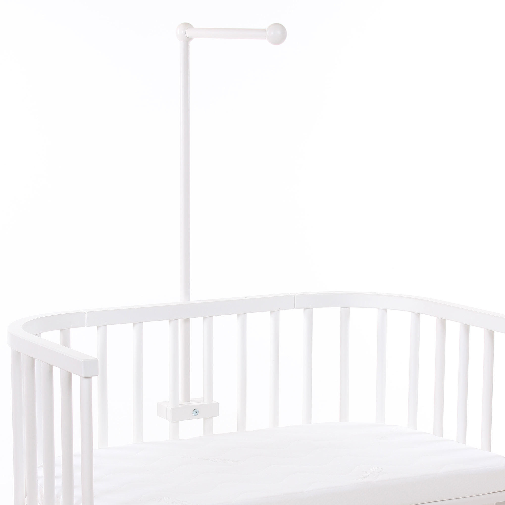 Mobilehalterung  - Weiß, Basics, Holz (37/77/11,5cm) - Babybay