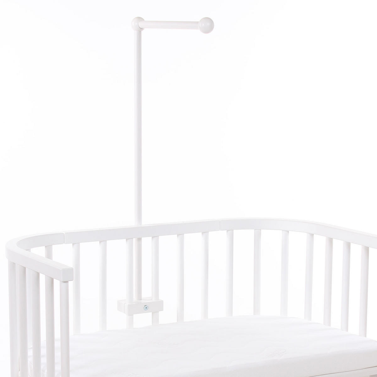 Mobilehalterung  - Weiß, Basics, Holz (37/77/11,5cm) - Babybay