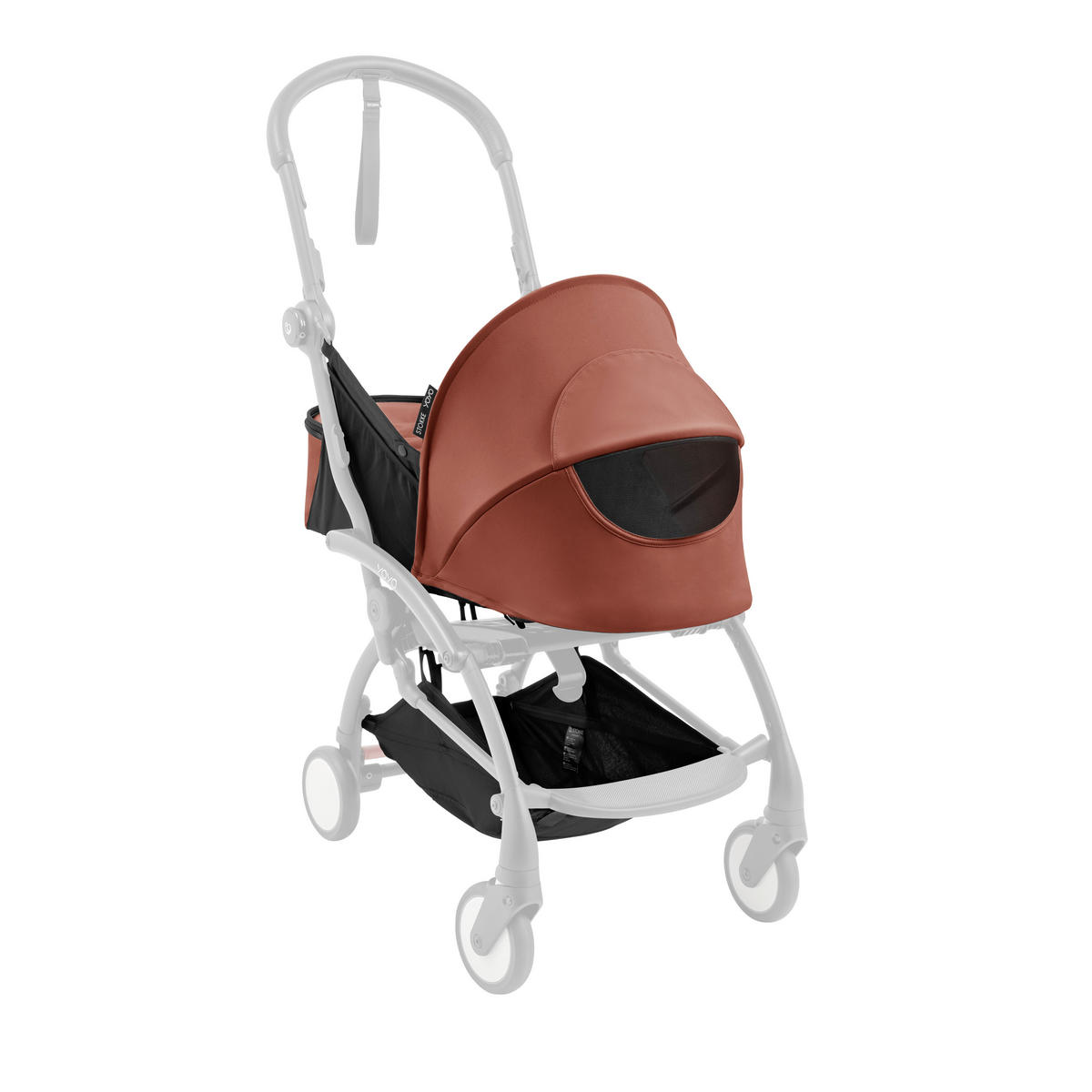 LIEGEWANNE  - Dunkelrosa, Basics, Textil (45,5/44/77cm) - Stokke