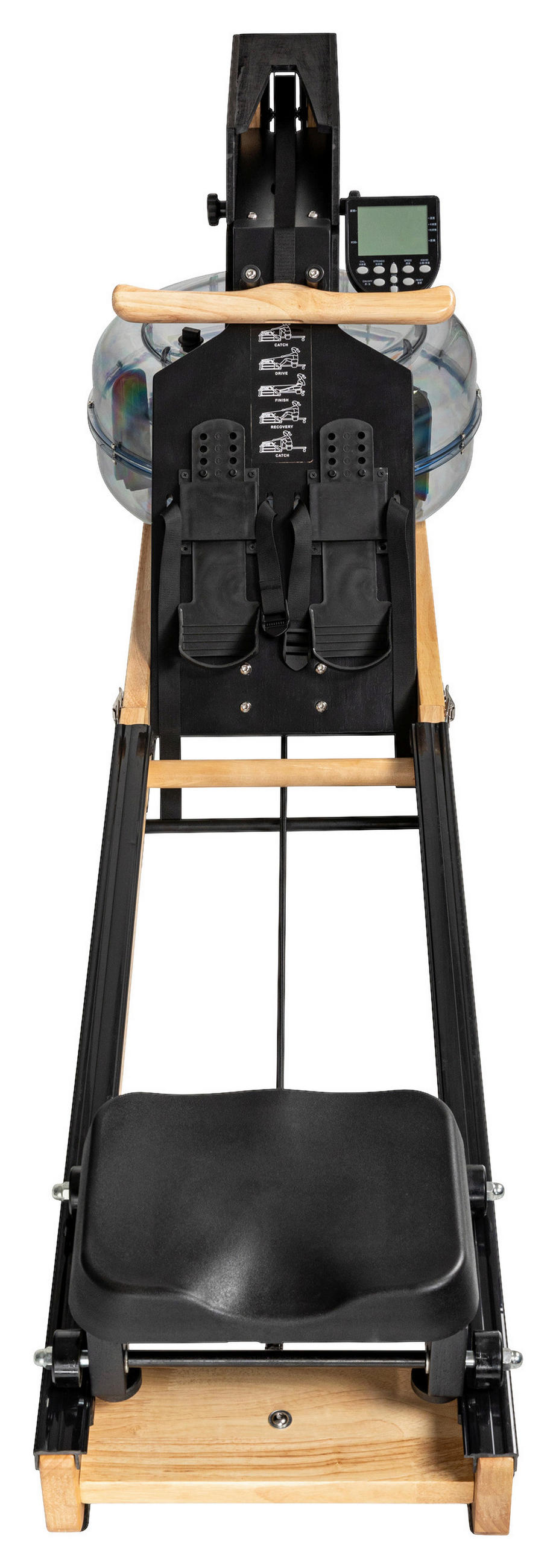 RODDMASKIN - ljusbrun/svart, Klassisk, metall/trä (205/52/56cm) - Atrigo