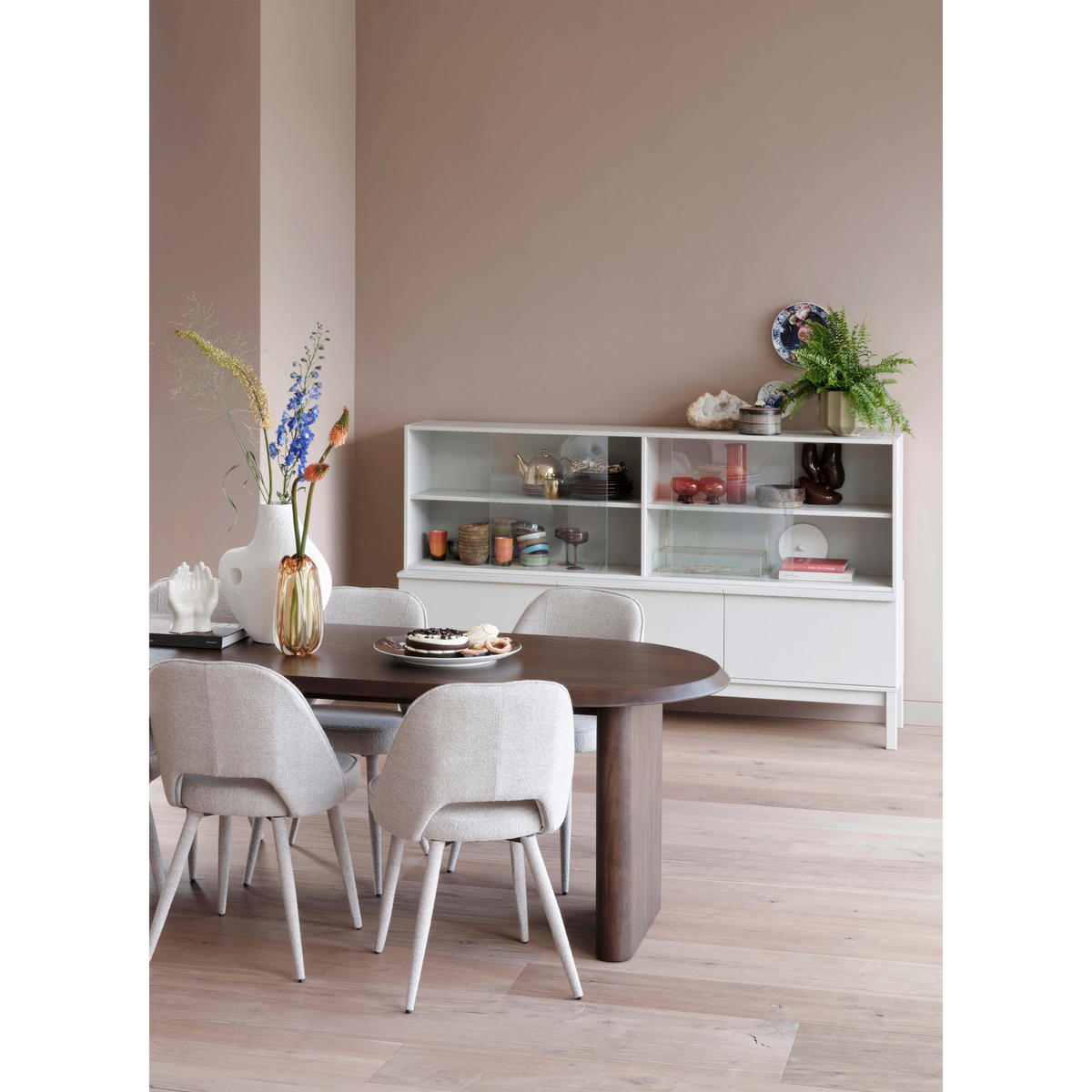 ESSTISCH in Holz 240/90/75 cm  - Walnussfarben, MODERN, Holz (240/90/75cm) - Livetastic