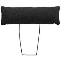 NACKSTÖD i flatväv  - svart, Design, textil (61/20/11cm) - MID.YOU