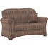 SITZGARNITUR Webstoff Braun - Braun, LIFESTYLE, Holz/Textil (194/89/84cm) - Elegando