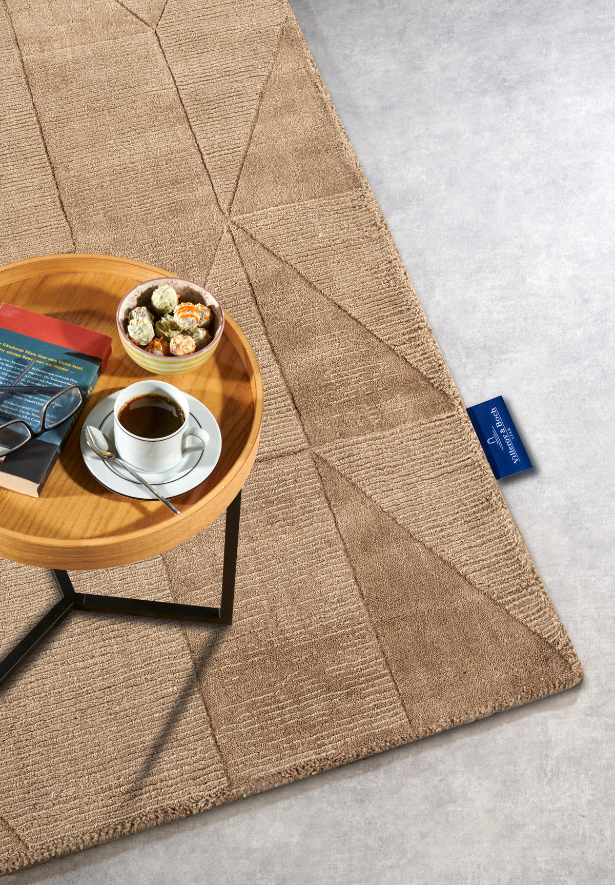HANDWEBTEPPICH 120/170 cm Kollektion 1906 Beige  - Beige, Basics, Textil (120/170cm) - Villeroy & Boch