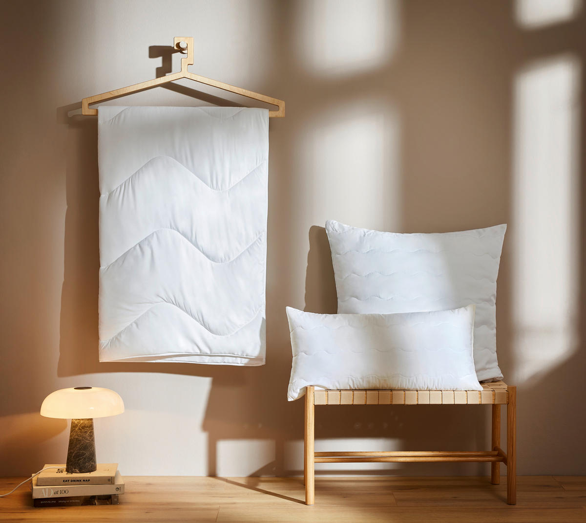 GANZJAHRESDECKE  Levante  135/200 cm   - Weiß, Basics, Textil (135/200cm) - Sleeptex