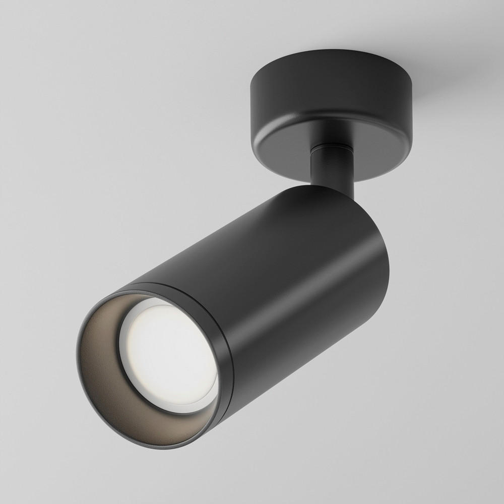 DECKENLEUCHTE  6/19,5 cm    - Schwarz, Modern, Metall (6/19,5cm) - MAYTONI