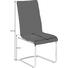 SCHWINGSTUHL Chromfarben, Hellgrau - Chromfarben/Hellgrau, Design, Textil/Metall (45/103/53cm) - Dieter Knoll