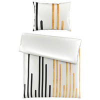OBOJESTRANSKA POSTELJNINA LINES 140/200 cm saten večbarvno  - večbarvno, Basics, tekstil (140/200cm) - Esposa