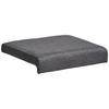 SITZKISSEN   40/5/33 cm  - Dunkelgrau, Basics, Textil (40/5/33cm) - Carryhome