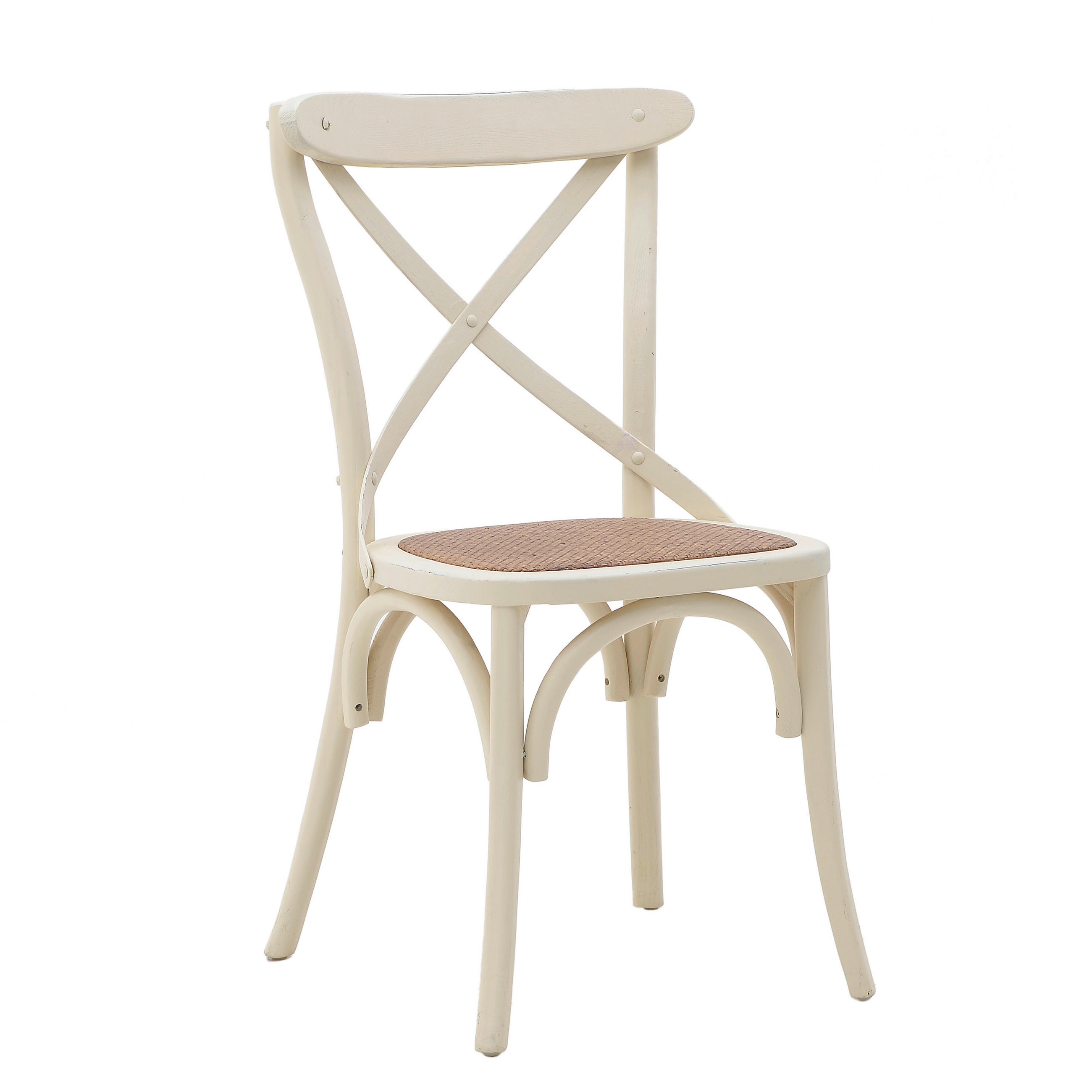 STUHL Birke massiv Beige - Beige, Trend, Holz (45/42/91cm) - Livetastic