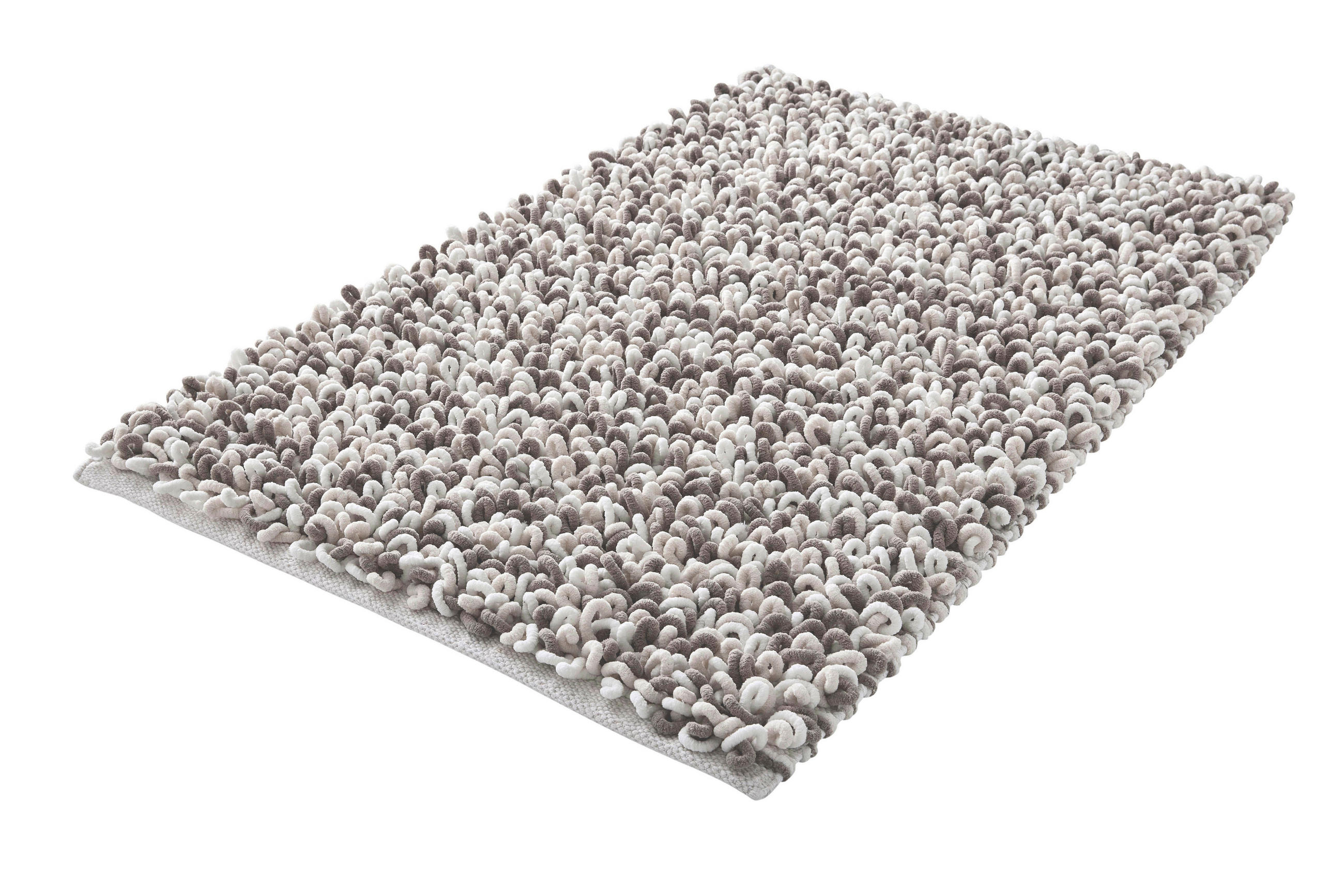 BADTEPPICH Braun  - Braun, Natur, Kunststoff/Textil (70/120/2cm) - Kleine Wolke