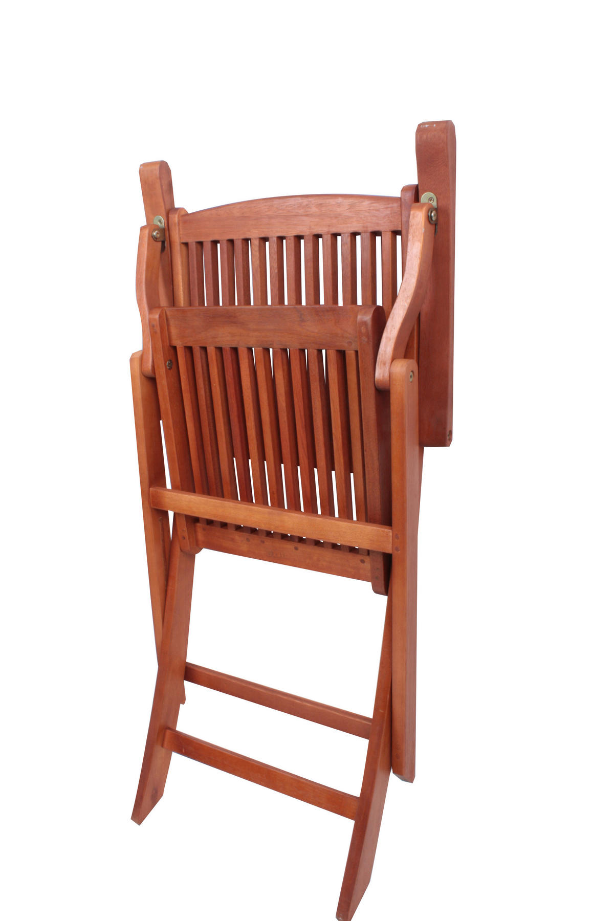 GARTENKLAPPSTUHL in Holz Braun  - Braun, Basics, Holz (52,5/90/59,5cm) - Gardenson