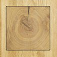 COUCHTISCH Wildeiche massiv, vollmassiv, Hartholz 100/60/41 cm rechteckig Wildeiche  - Wildeiche/Schwarz, Design, Holz/Metall (100/60/41cm) - Johann Jakob