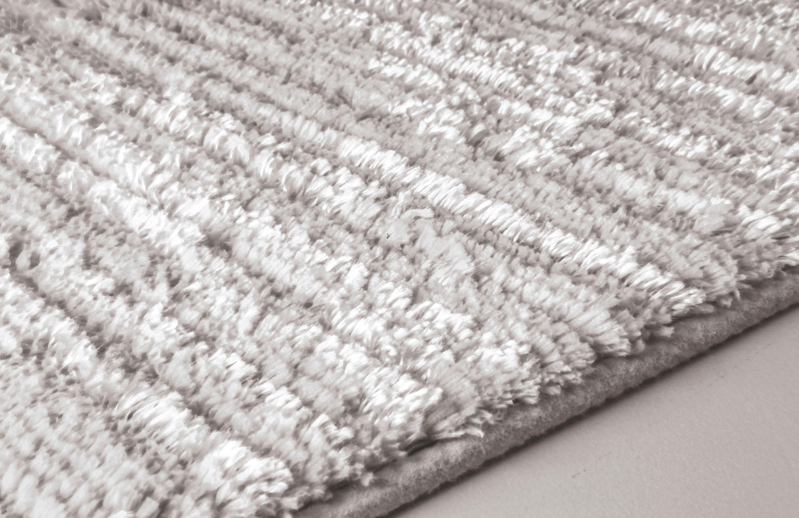 BADTEPPICH Anthrazit, Grau 70/120 cm  - Anthrazit/Grau, Basics, Kunststoff/Textil (70/120cm) - Kleine Wolke