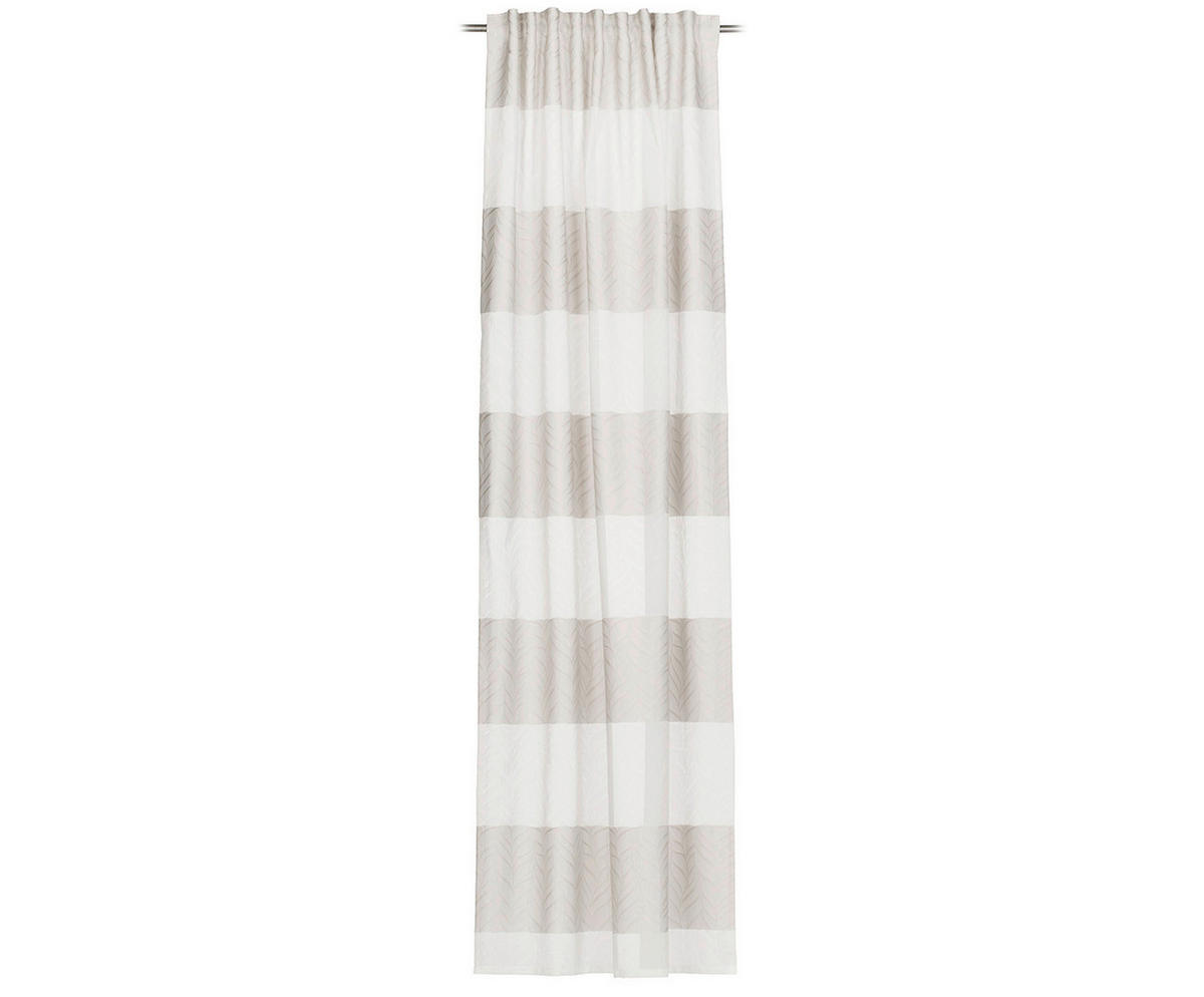 FERTIGVORHANG  halbtransparent   135/245 cm  - Silberfarben, Basics, Textil (135/245cm) - Novel