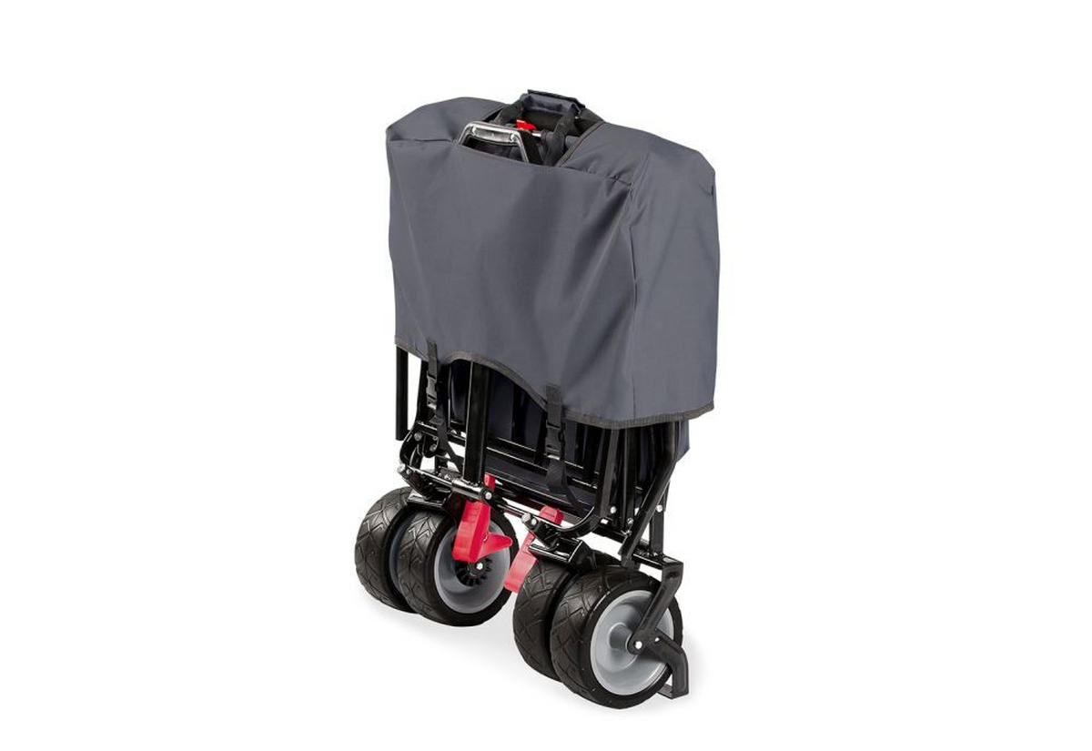 BOLLERWAGEN Paxi Anthrazit 124/59/67 cm  - Anthrazit, Basics, Textil/Metall (124/59/67cm) - Pinolino