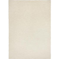 HANDWEBTEPPICH Wohnzimmer 60/110 cm Vinci Perlmutt rechteckig  - Perlmutt, Natur, Textil (60/110cm) - Linea Natura