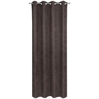 ZAVESA SA KARIKAMA tamnosiva 140/245 cm   - tamnosiva, Konvencionalno, tekstil (140/245cm) - Esposa