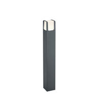 SVJETILJKA PODNA VANJSKA Ebro  - bijela/antracit, Basics, metal/plastika (10/80/10cm)