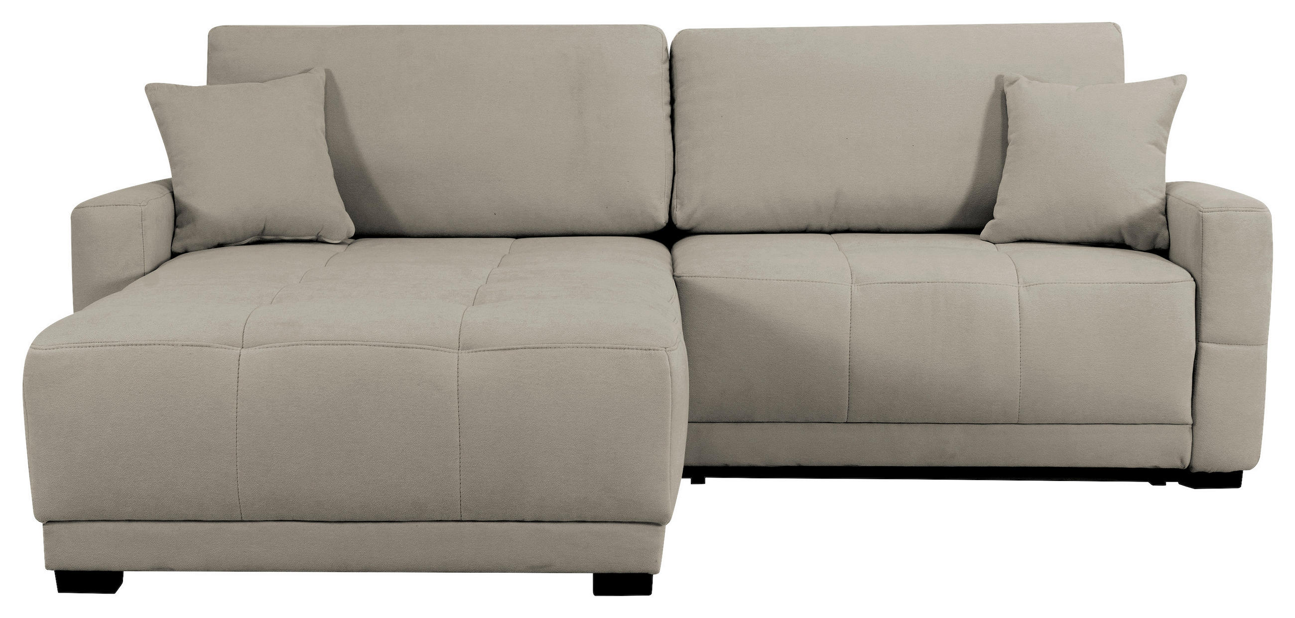 Mid.you Ecksofa Hellgrau 237x186 cm