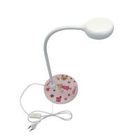 DĚTSKÁ STOLNÍ LAMPIČKA, 20/43/20 cm - bílá/vícebarevná, Basics, kov/kompozitní dřevo (20/43/20cm)