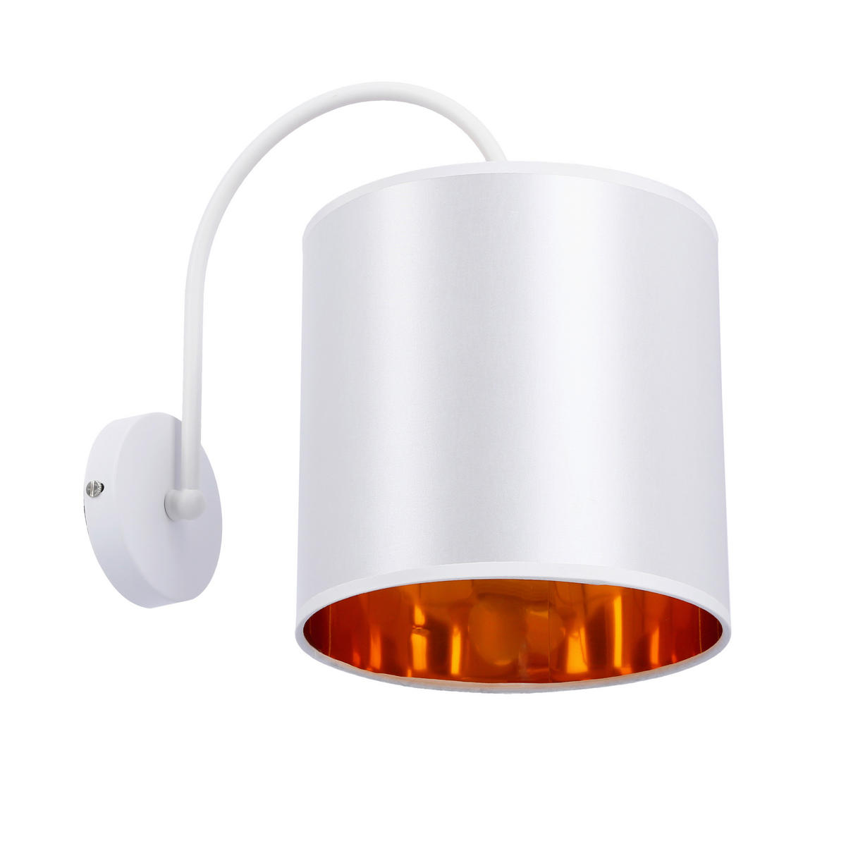 VÄGGLAMPA Atlanta 20/32/30 cm   - svart/guldfärgad, Klassisk, metall (20/32/30cm)