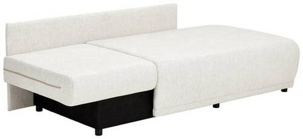 CHAISELONGUE Chenille Sandfarben  - Sandfarben/Schwarz, KONVENTIONELL, Kunststoff/Textil (93/73/171cm) - Carryhome