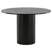 ESSTISCH in Holzwerkstoff 110/110/75 cm  - Schwarz, Design, Holzwerkstoff (110/110/75cm) - Livetastic