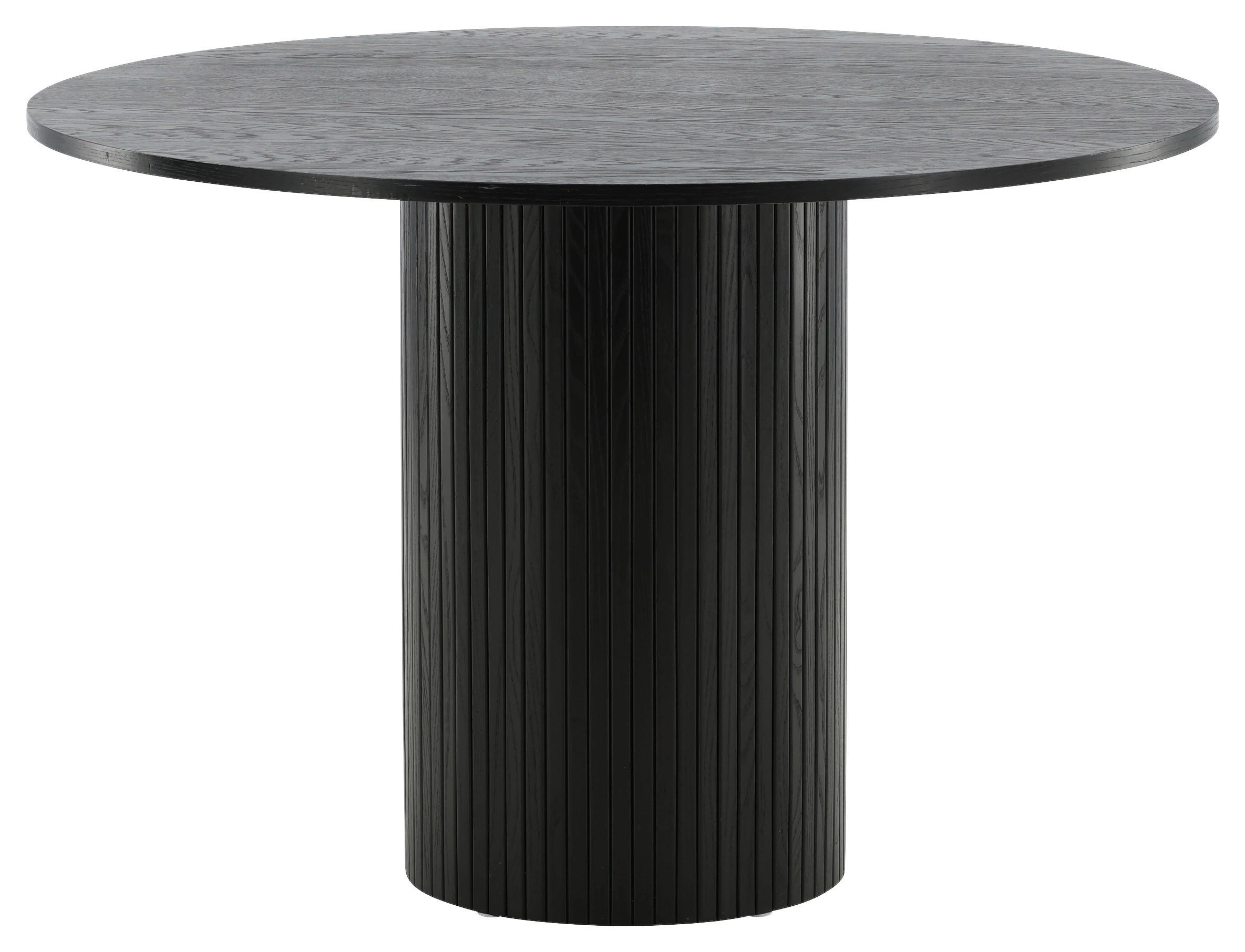 Livetastic Esstisch Schwarz 110x75x110 cm