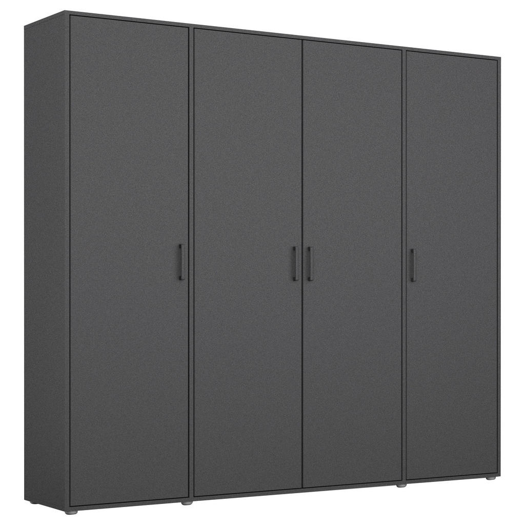 Drehtührenschrank Voyager Grau B: 187 Cm