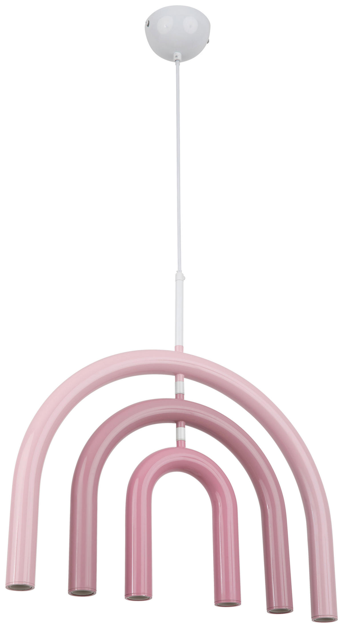 HÄNGELEUCHTE 45/35/120 cm   - Lila/Flieder, Design, Metall (45/35/120cm) - Collet's Monde