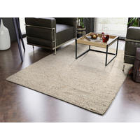 HANDWEBTEPPICH 300/400 cm Helsinki Beige  - Beige, Basics, Textil (300/400cm) - Linea Natura