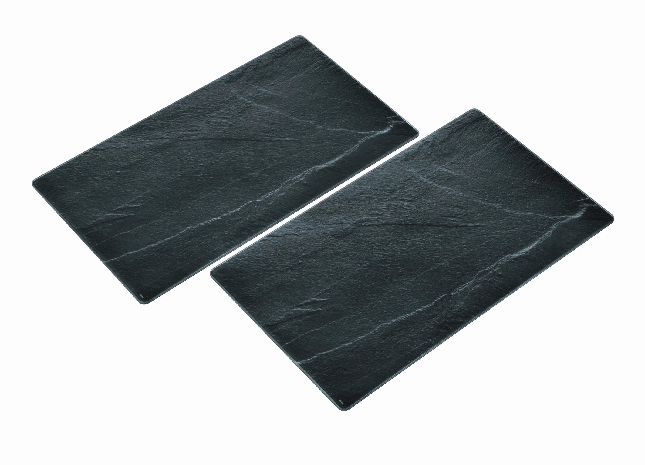 SCHNEIDEBRETT Glas  - Schwarz, Basics, Glas (52/30/0,5cm) - Justinus