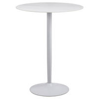 BARTISCH in Metall, Keramik 80/80/105 cm   - Weiss, Basics, Keramik/Metall (80/80/105cm) - MID.YOU