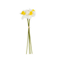 MŰVIRÁG - fehér, Basics, műanyag (40/15/15cm)