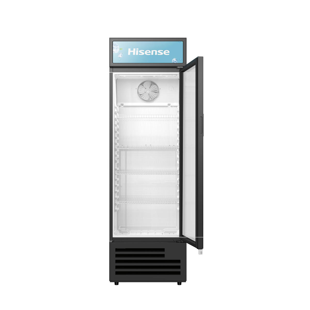 GETRÄNKEKÜHLSCHRANK 54/172,8/54,5 cm  - Schwarz, Trend, Glas/Metall (54/172,8/54,5cm) - Hisense