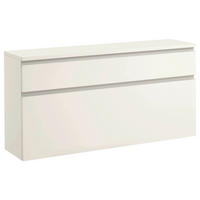 SCHUHKIPPER - Weiss/Silberfarben, Design, Holzwerkstoff (120/61/31cm)