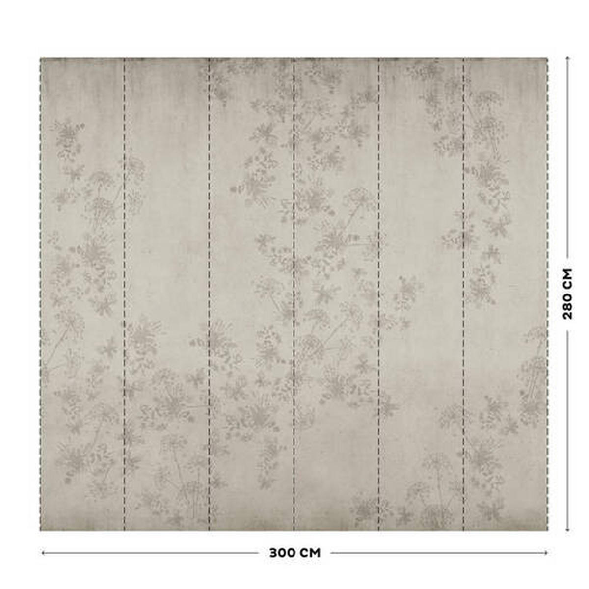 FOTOTAPETE VTWONEN  - Beige, Trend, Papier/Kunststoff (300/280cm) - Xora