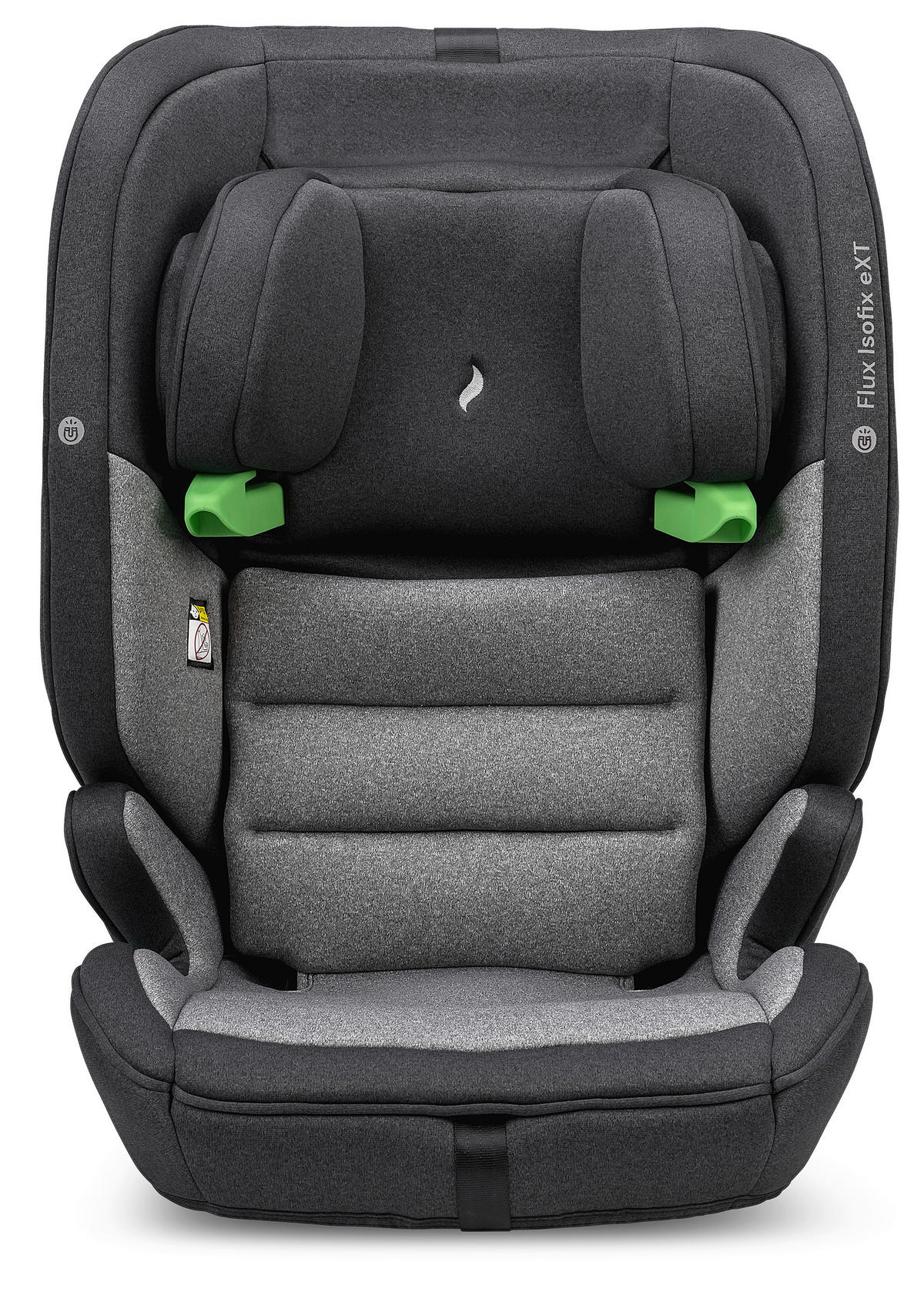 KINDERAUTOSITZ Flux Isofix eXT  - Schwarz/Grau, Basics, Kunststoff/Textil (44/61.5/47cm) - Osann