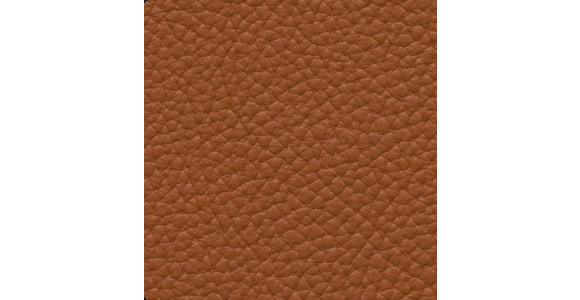 SCHLAFSOFA  in Echtleder Cognac  - Cognac/Schwarz, Design, Leder/Metall (191/89/97cm) - Novel