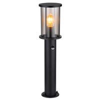 UTOMHUSLAMPA - svart, Klassisk, metall/glas (14,3/60cm) - Globo