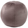 SITZBALL  - Taupe, Basics, Textil (65/65/65cm) - Novel