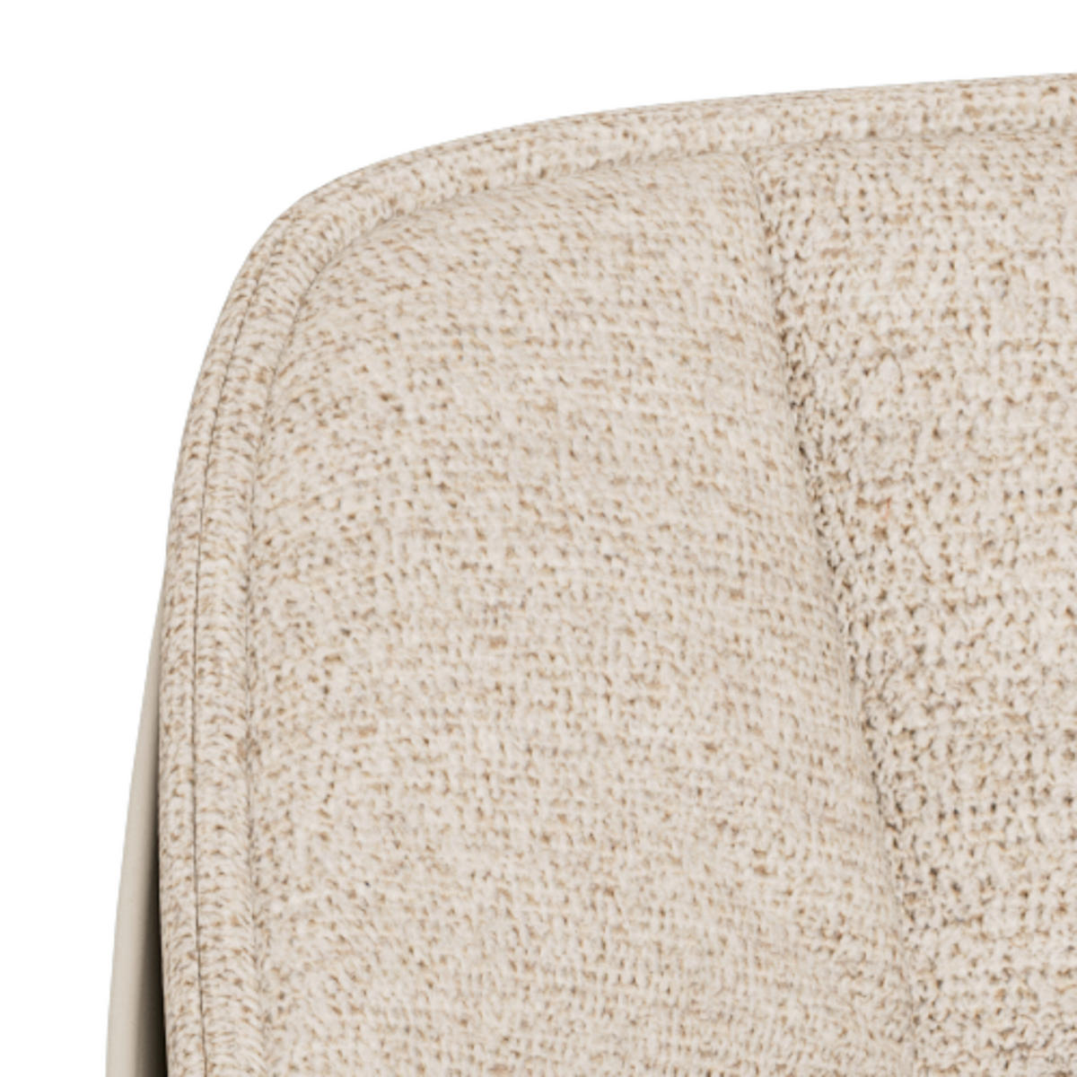 ARMLEHNSTUHL   Flachgewebe  - Beige, MODERN, Textil/Metall (55/80/57cm) - MID.YOU