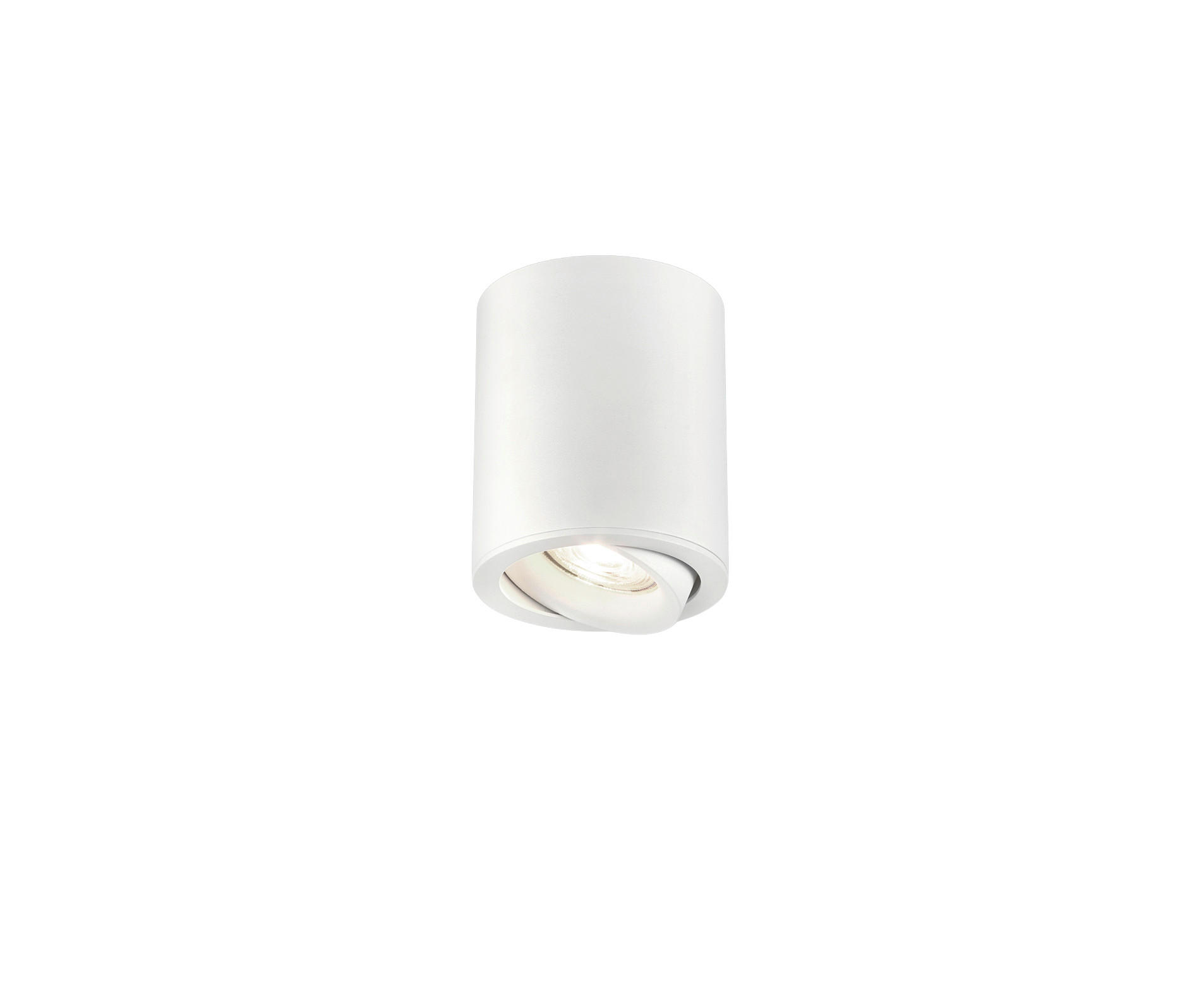 AUFBAULEUCHTE Neso 8.5/10 cm  - Weiß, Design, Metall (8.5/10cm) - Helestra