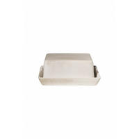 BUTTERDOSE Keramik Steingut  - Beige, Design, Keramik (16,5/13,5/7cm) - ASA