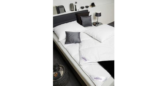 GANZJAHRESDECKE 140/200 cm  - Weiß, Basics, Textil (140/200cm) - Sleeptex