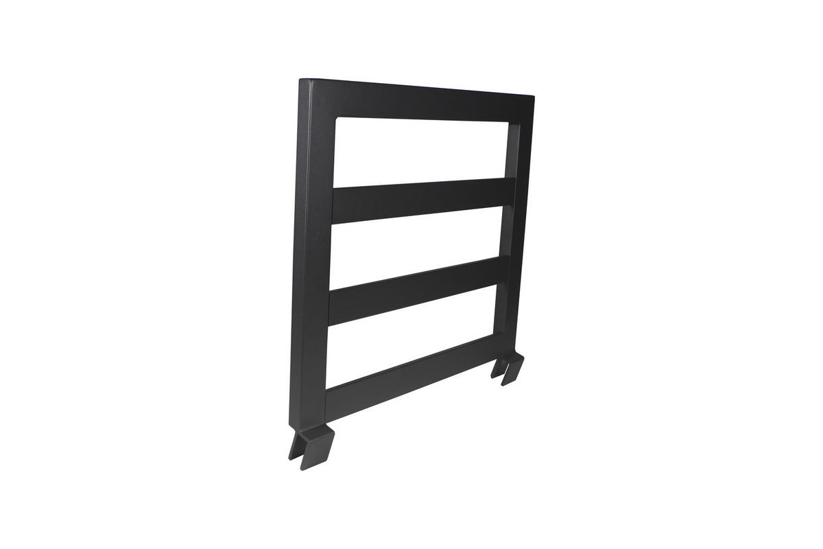 RÜCKENLEHNE 58,5/2,5/53,5 cm  Aluminium  - Anthrazit/Hellgrau, MODERN, Textil/Metall (58,5/2,5/53,5cm) - Ambia Garden